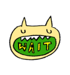 こわいねこ（個別スタンプ：10）