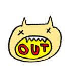 こわいねこ（個別スタンプ：11）