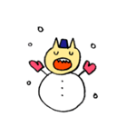 こわいねこ（個別スタンプ：20）