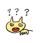 こわいねこ（個別スタンプ：22）