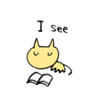 こわいねこ（個別スタンプ：24）