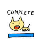 こわいねこ（個別スタンプ：38）