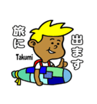 Surfer Takumi（個別スタンプ：7）