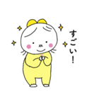 もちもちな妖精の赤ちゃん（個別スタンプ：4）