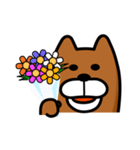 いぬスコ ～アゴがズレる犬～（個別スタンプ：9）