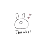 どうぶつのうしろ（個別スタンプ：2）