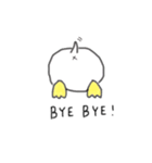 どうぶつのうしろ（個別スタンプ：3）