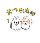 ポメのチョコとマロン（個別スタンプ：8）