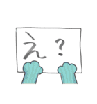 猫の手カンペ（個別スタンプ：3）