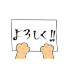 猫の手カンペ（個別スタンプ：13）