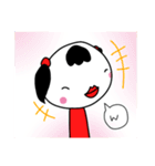 ツインテールぶさかわスタンプ（個別スタンプ：9）