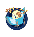 セキセイインコ・オカメインコスタンプ（個別スタンプ：6）