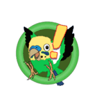 セキセイインコ・オカメインコスタンプ（個別スタンプ：15）