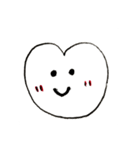 ゆるっとハート（個別スタンプ：1）