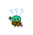 鴨ネギかも。（個別スタンプ：3）