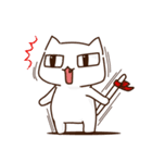 かくねこ（個別スタンプ：15）