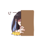 女の子時々くま（個別スタンプ：8）