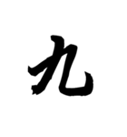 漢字一文字で表すと。その七（個別スタンプ：25）