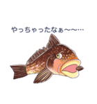 釣りガールとゆかいなお魚たち（個別スタンプ：31）