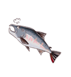 釣りガールとゆかいなお魚たち（個別スタンプ：33）