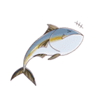 釣りガールとゆかいなお魚たち（個別スタンプ：36）