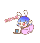 ウサギないちご15（個別スタンプ：7）