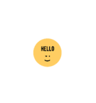 シンプル(英語)（個別スタンプ：1）