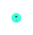 シンプル(英語)（個別スタンプ：8）