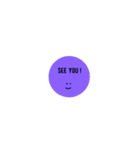 シンプル(英語)（個別スタンプ：10）