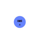 シンプル(英語)（個別スタンプ：11）