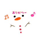 ゆきだるま が かたりかけてくる（個別スタンプ：19）