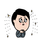 働く会社員くん達（個別スタンプ：15）