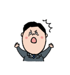 働く会社員くん達（個別スタンプ：17）