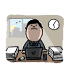 働く会社員くん達（個別スタンプ：26）