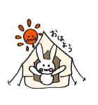 スノうさキャンプ（個別スタンプ：15）