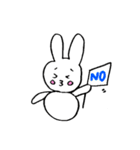 スノうさキャンプ（個別スタンプ：17）