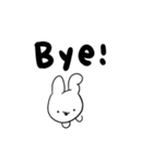 英語で喋りたいうさぎ（個別スタンプ：2）