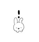 英語で喋りたいうさぎ（個別スタンプ：6）