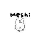 英語で喋りたいうさぎ（個別スタンプ：37）