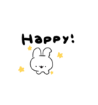 英語で喋りたいうさぎ（個別スタンプ：38）