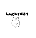 英語で喋りたいうさぎ（個別スタンプ：39）