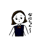 岡山弁の女の子（個別スタンプ：8）