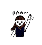 岡山弁の女の子（個別スタンプ：14）