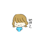 偉そうな女の子（個別スタンプ：6）