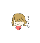 偉そうな女の子（個別スタンプ：7）