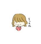 偉そうな女の子（個別スタンプ：11）
