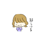 偉そうな女の子（個別スタンプ：35）
