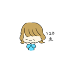 偉そうな女の子（個別スタンプ：36）