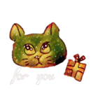 おしゃれ可愛い猫（個別スタンプ：5）