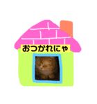 猫の日記念♪ちっぷ＆ぷぅちゃんスタンプ（個別スタンプ：2）
